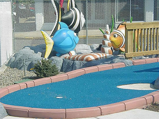 Duffers Mini Golf Gallery - Wild Wood New Jersey | Castle