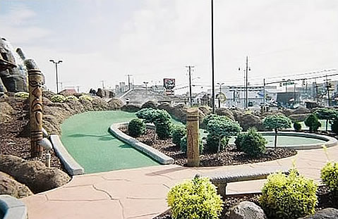 Embers Island Miniature Golf Gallery - Ocean City MD USA | Castle