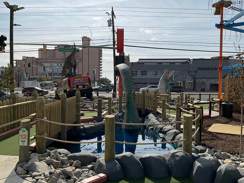 Nicks Ocean miniature golf course