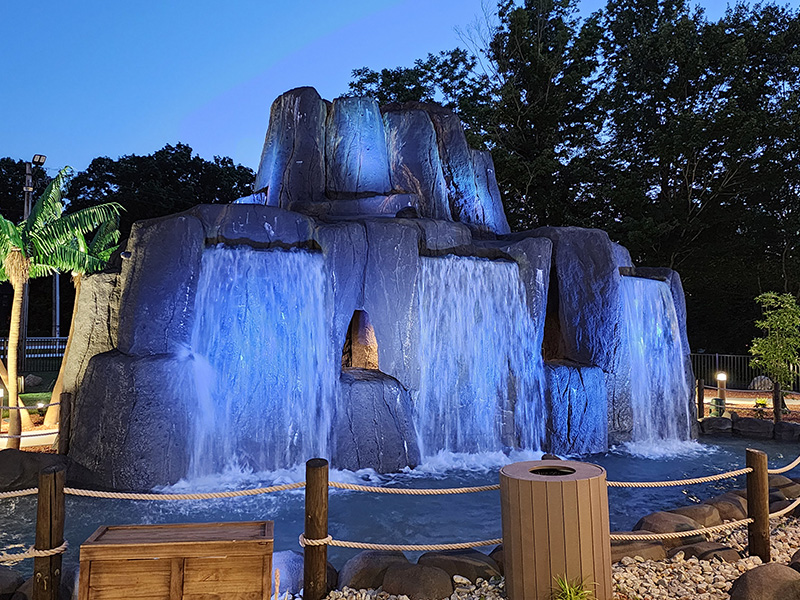 Recent Mini Golf Project at Sonnys place