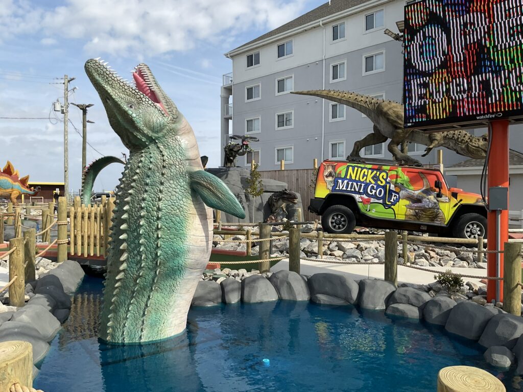 Nick’s Dino Golf – Ocean City, MD project photo