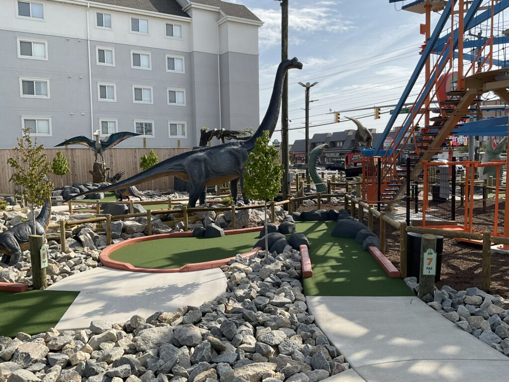 Nick’s Dino Golf – Ocean City, MD project photo