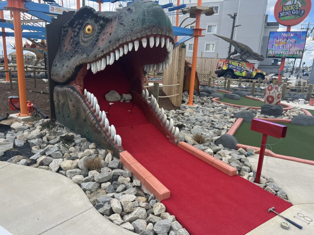Nick’s Dino Golf – Ocean City, MD project photo
