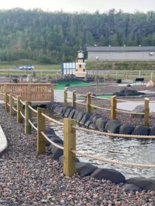 Black Beach Mini Golf – Silver Bay, MN